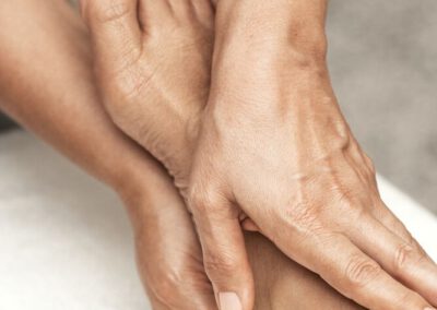 Füße und Nägel